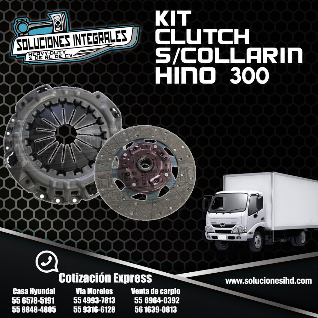 KIT CLUTCH S/COLLARIN HINO 300 Soluciones IHD