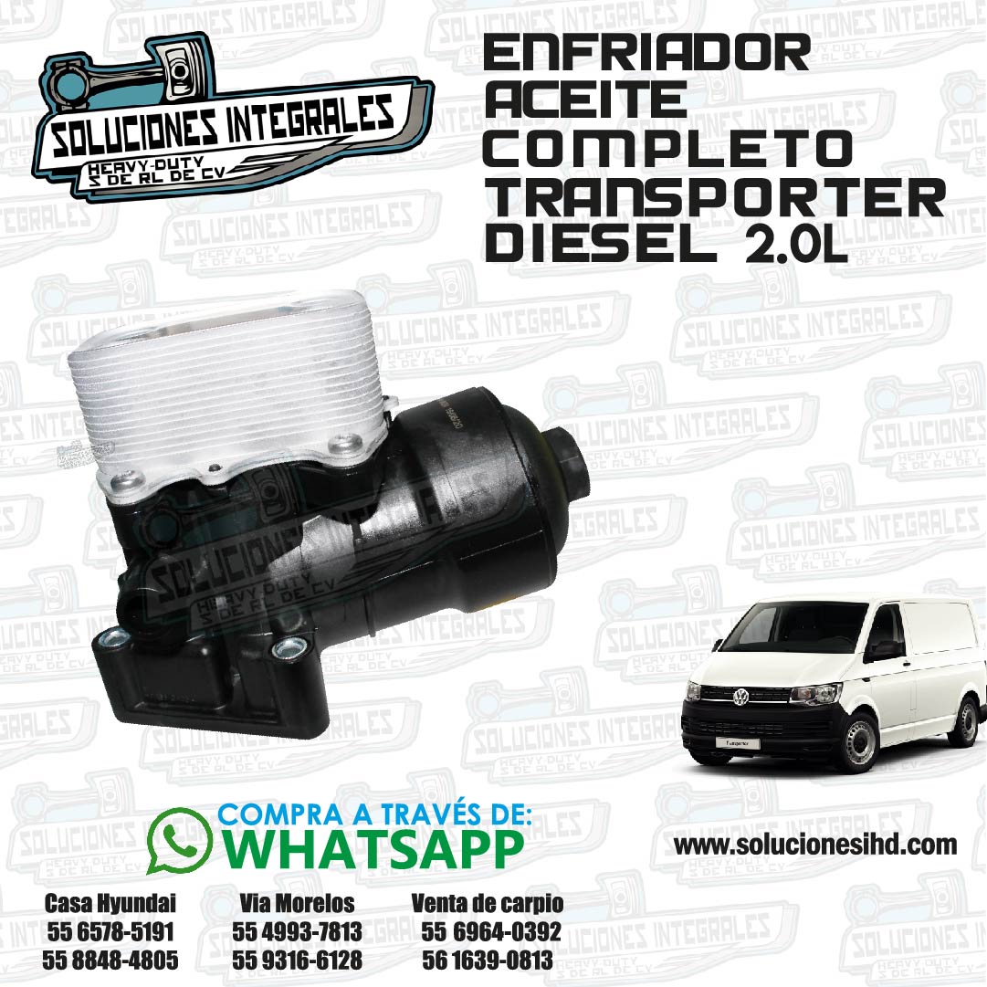 ENFRIADOR ACEITE COMPLETO TRANSPORTER 2.0L-01