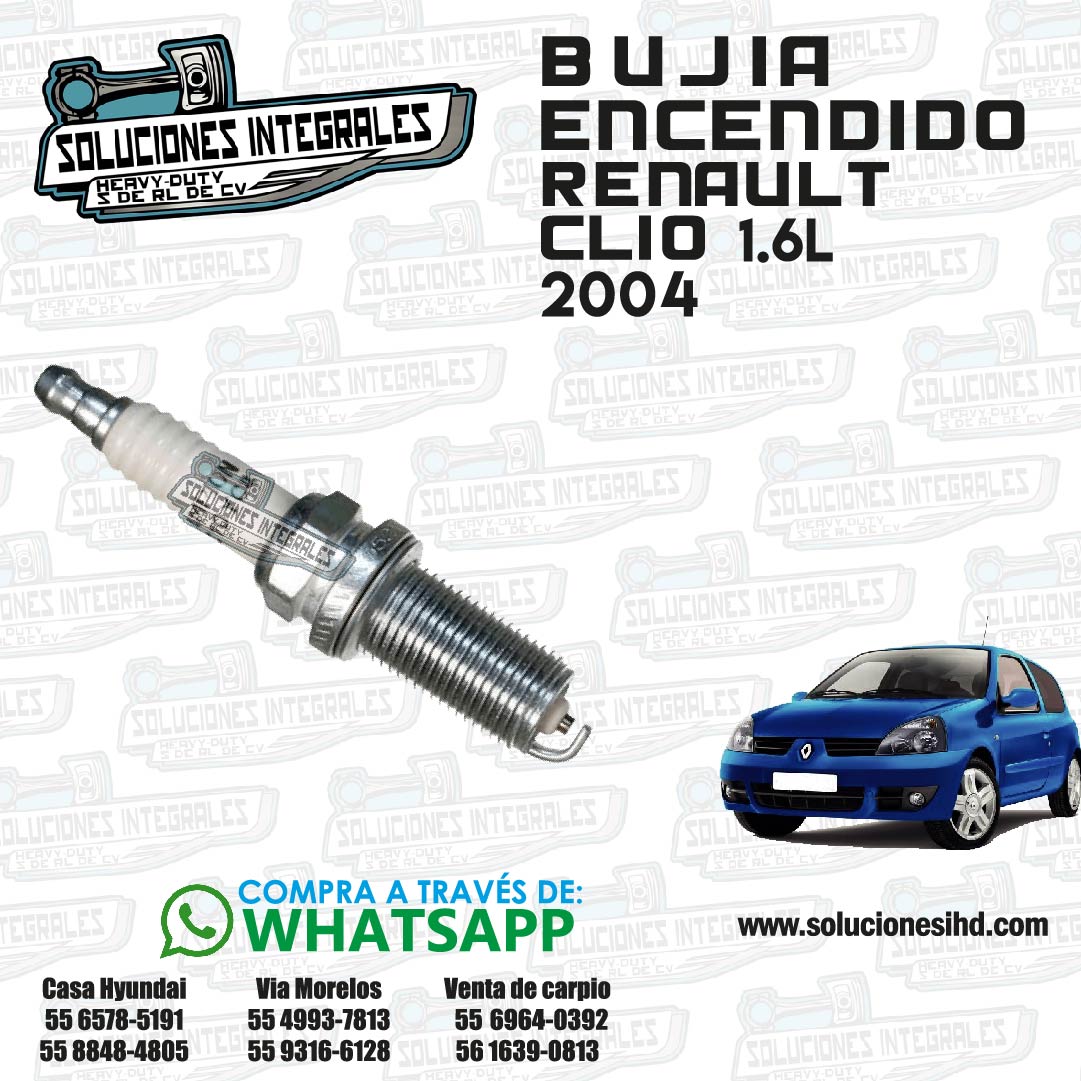 BUJIA ENCENDIDO CLIO 1.6L-ML-01