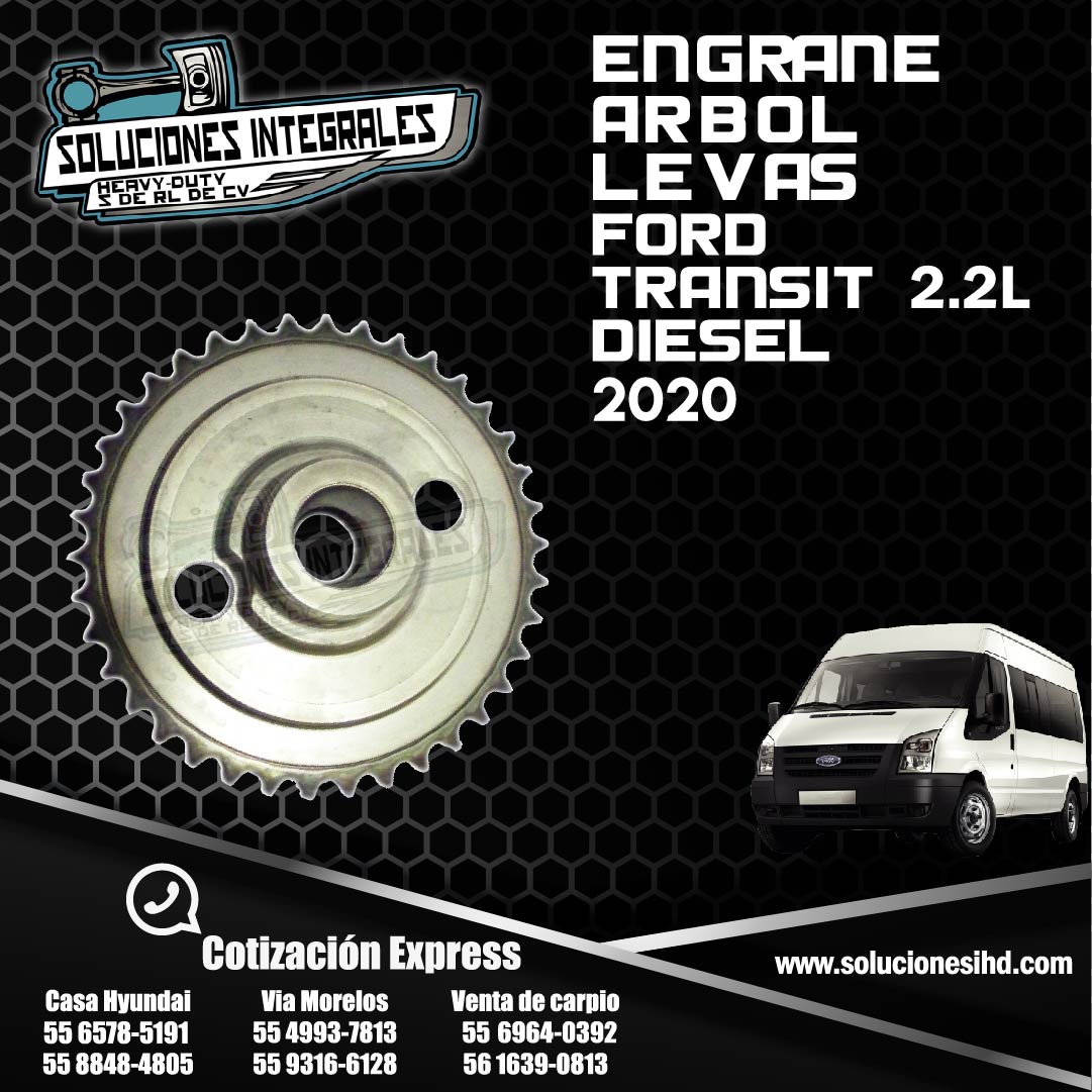 ENGRANE-ARBOL LEVAS-FORD-TRANSIT-2.2L-2020-01