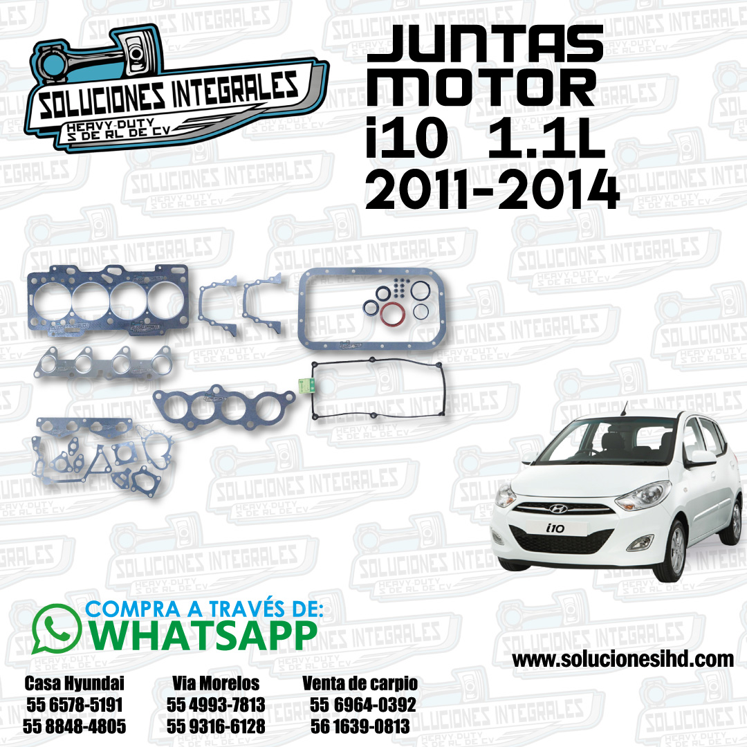 JUNTAS-MOTOR--I10-1.1L-12-14