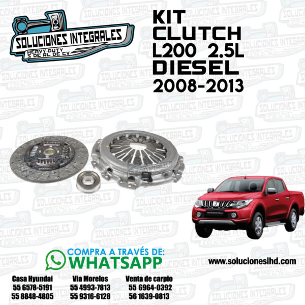 FITS MITSUBISHI L200 2.5 2006-2016 PREMIUM OE QUALITY CLUTCH KIT BRAND
