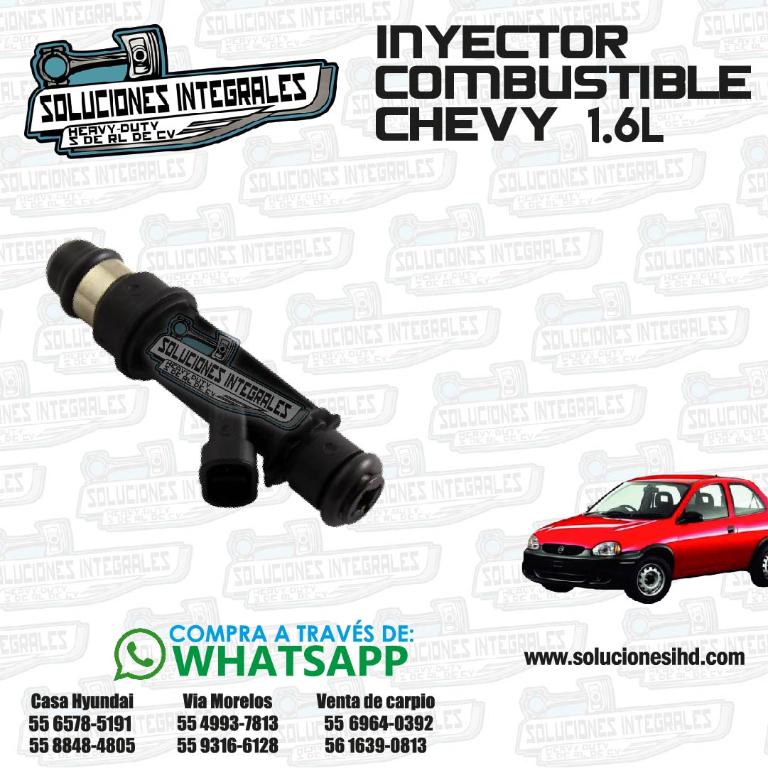INYECTOR COMBUSTIBLE REM MPFI CHEVY 1.6L-01