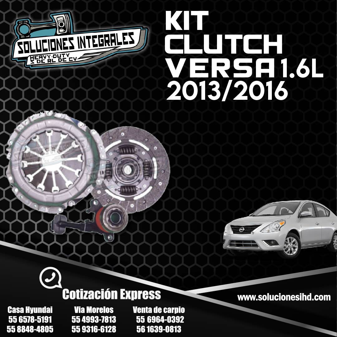 KIT CLUTCH VERSA-01