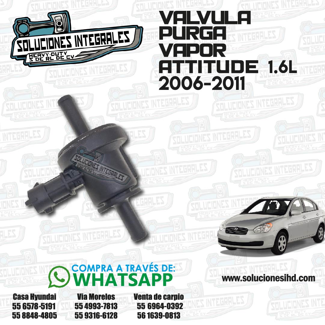 VALVULA PURGA VAPOR ATTITUDE 1.6L 06-11-01