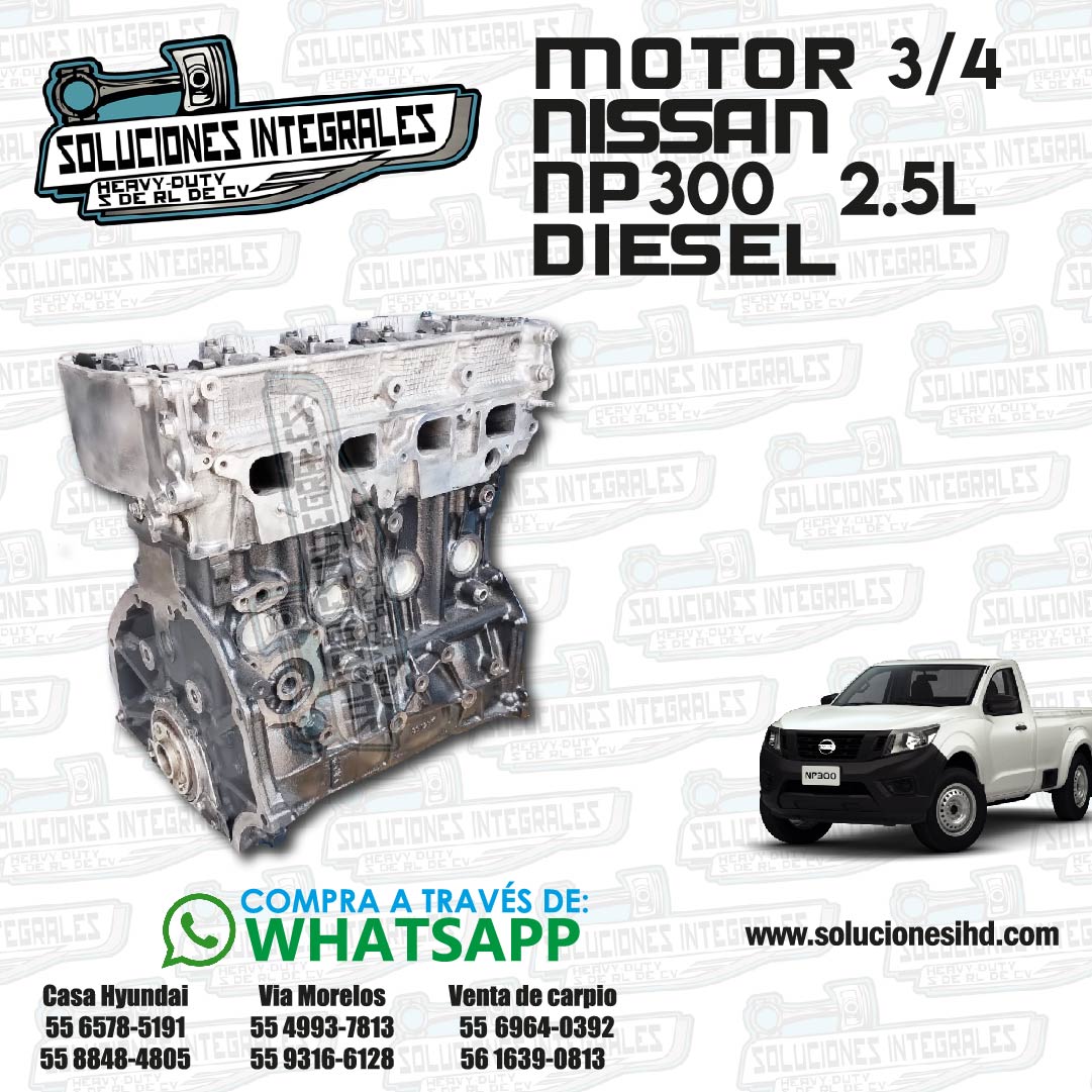 MOTOR 3-4 NISSAN NP300 2.5L DIESEL-01