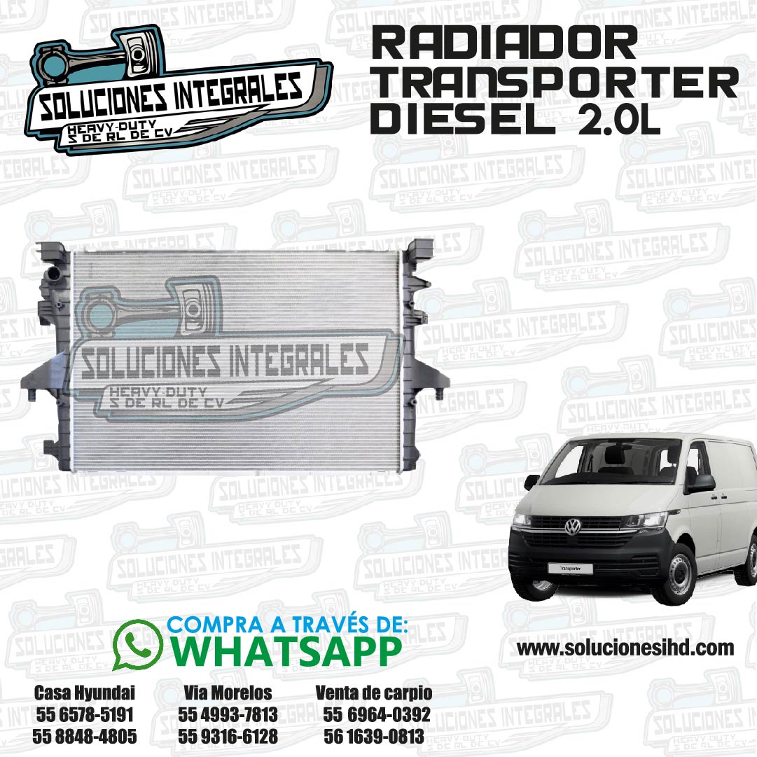 RADIADOR TRANSPORTER 2.0L-01