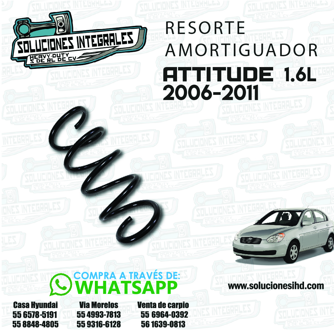 RESORTE AMORTIGUADOR DEL ATTITUDE 1.6L 0-01