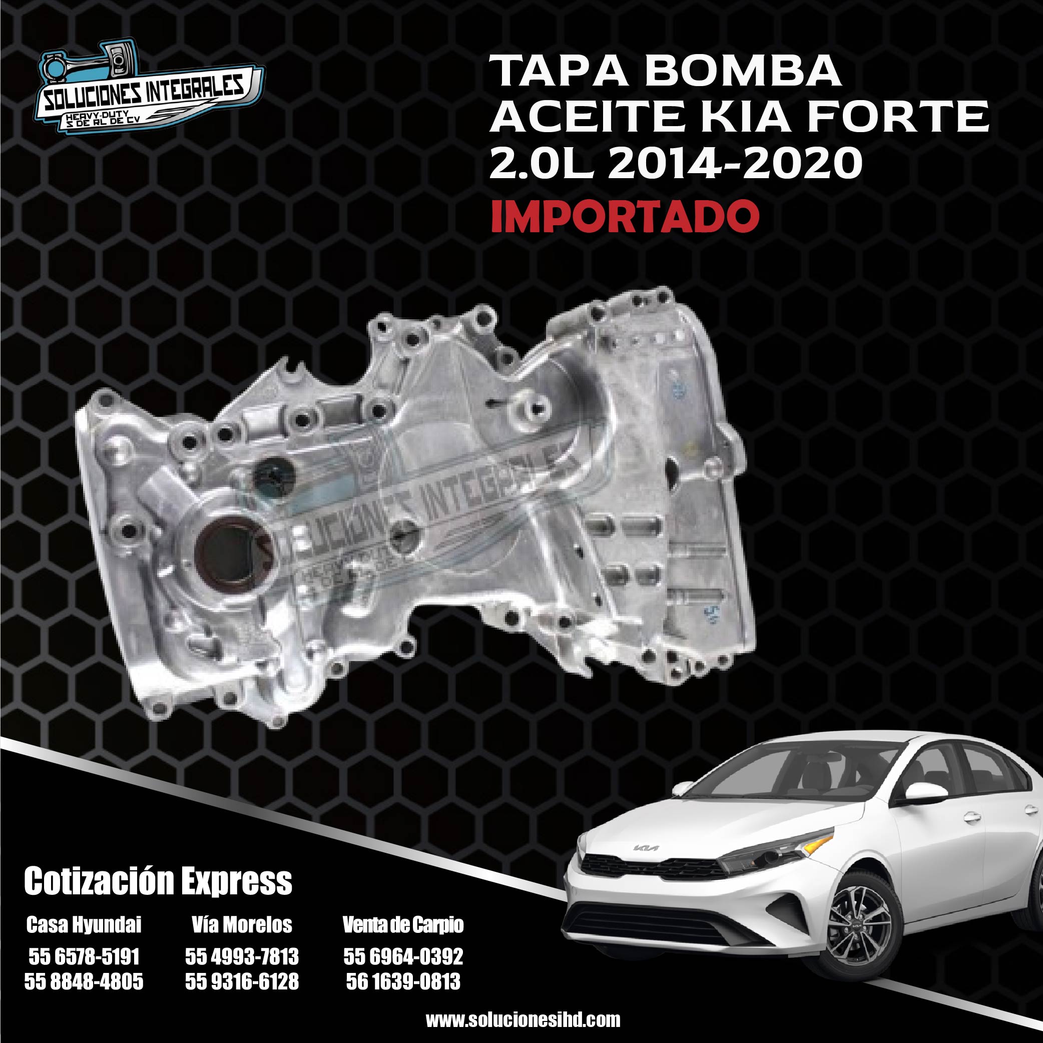 Tapa bomba aceite Forte importada-01